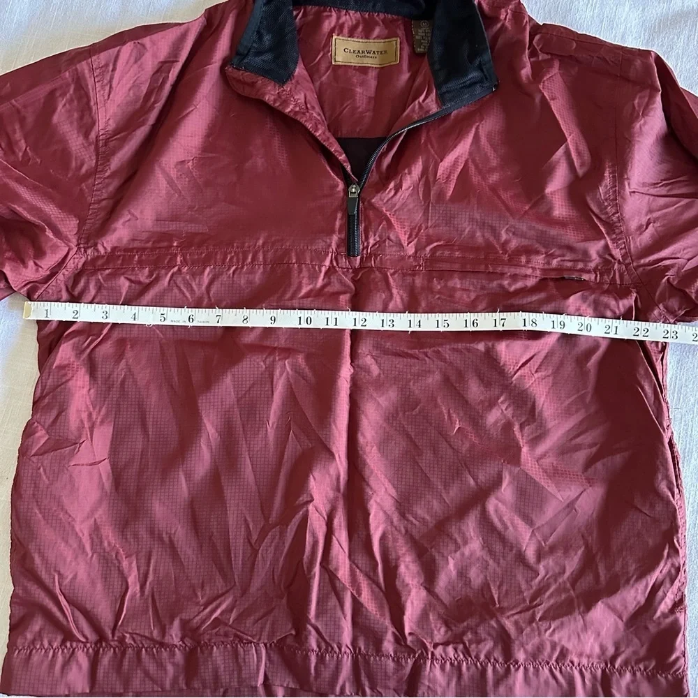 Clearwater Outfitters Mens M Ripstop Nylon Windbreaker Jacket Outdoors Hiking